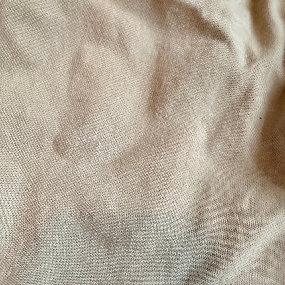 CLOTH & STONE Tencel Jogger‎ Pants Beige Elastic Waist Drawstring Pockets Size M - Picture 5 of 8